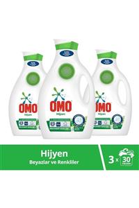 Omo Hijyen Sıvı Çamaşır Deterjanı 1950 ML 30 Yıkama x 3 Adet