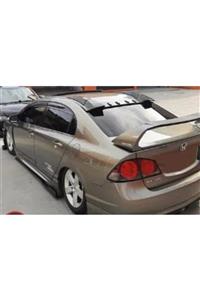 NilparTuning Honda Civic Fd6 Cam Üstü Uzay Spoiler Boyasız Fiber