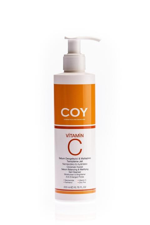 Coy Sebum Dengeleyici Matlaştırıcı Yüz Temizleme Jeli