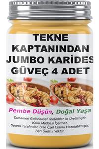 SPANA Tekne Kaptanından Jumbo Karides Güveç 4 Adet Ev Yapımı Katkısız 330gr