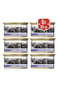 Purina Pro Plan Pro Plan Junior Konserve Kedi Maması Tavuklu 85 G 6 Adet