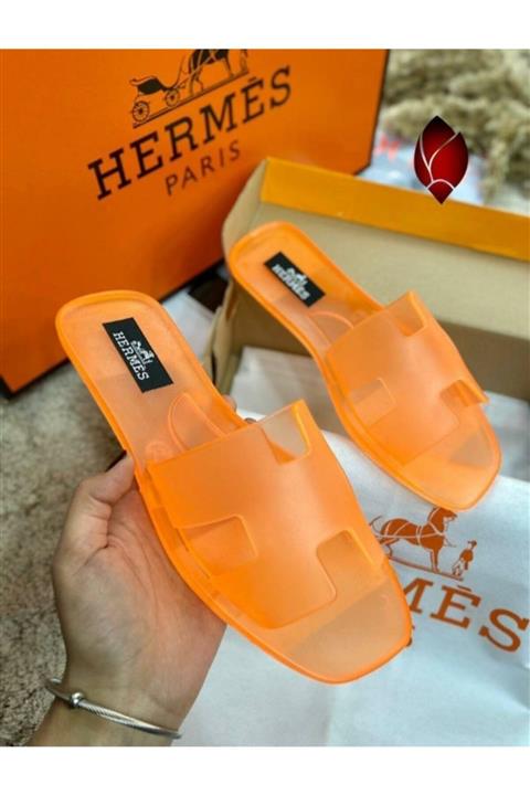 HERMESS PARIS Kadın Turuncu Terlik
