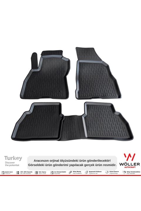 wöller Fiat Doblo Paspas 2010 Sonrası 3d Havuzlu Paspas