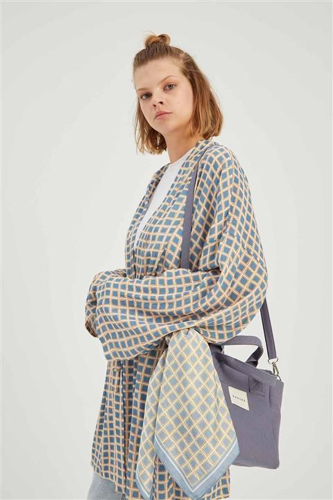 Manuka Viskon Kimono Indigo