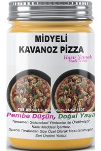 SPANA Midyeli Kavanoz Pizza Ev Yapımı Katkısız 330gr