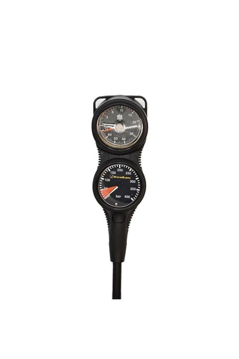 KRAKEN Gösterge Konsol Ikili Bıglıne 63 mm Siyah Ayarlı