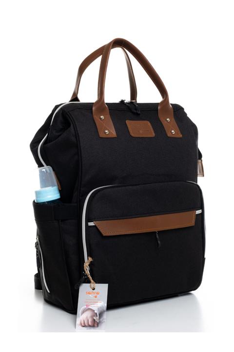 Sweet Luxus Baby Bag Leke Tutmaz Su Geçirmez Termal Bölmeli Anne Bebek Bakım Sırt Çantası