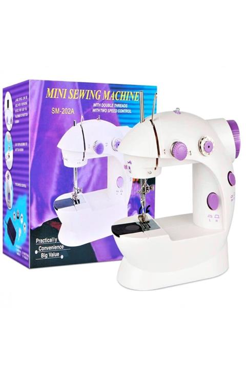 Cooltech Mini Ev Dikiş Makinesi Işıklı Pedallı Sewıng Machine