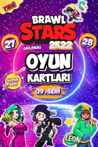 BRAWL STARS Oyun Kartları 27-28-29 Yeni 2022 Süper Seri 50 Adet