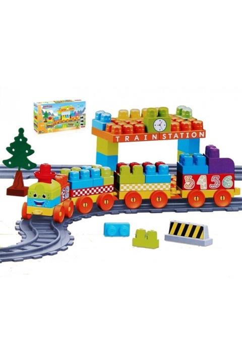 Dolu 89 Parça Tren ve Yol Set