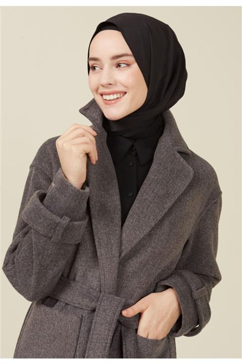 Setrms Antrasit Rahat Kalıp Torba Cep Manto 2212000