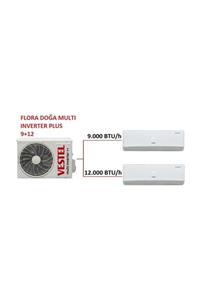 Vestel Flora Doğa Multi Inverter Plus 9+12 Klima