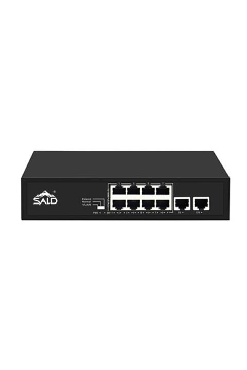 @RBERTİ Sald Sds-0820 8+2 Port Poe Switch