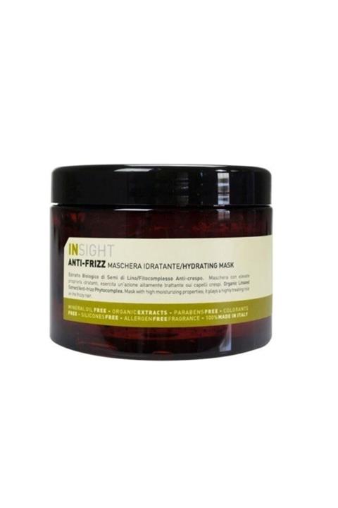 Insight Anti Frizz Kabaran Saçlar Için Nemlendirici Maske 500 ml