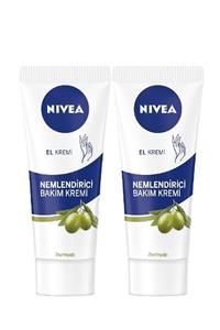 Nivea Zeytinyağlı Nemlendirici Bakım El Kremi - 75 ml x 2