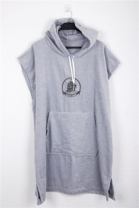 EloiHome Kapüşonlu Erkek Bornoz Panço