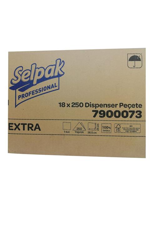 Selpak Dispenser Peçete 18x250'li