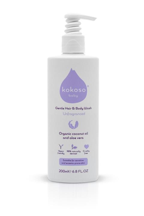 KOKOSO BABY Saç Ve Vücut Şampuanı 200ml