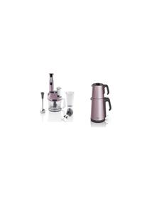 Arzum Ar1058 Hestia Multi Blender Seti -ar3080 Çay Sefası 1650 W Çelik Çay Makinesi 2 li Set Drımlın