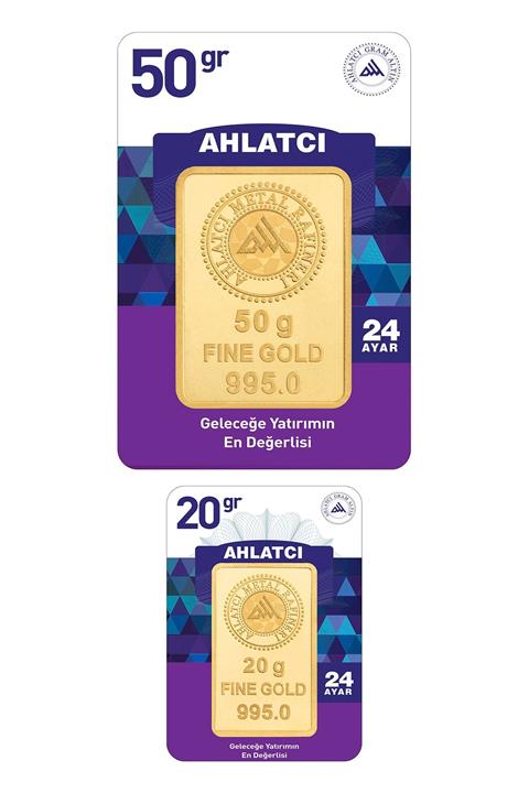 Ahlatcı 24 Ayar-70 Gram Külçe Altın