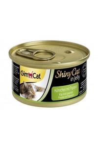 Gimcat Shinycat Konserve Kedi Maması -tavuklu Papayalı 70gr