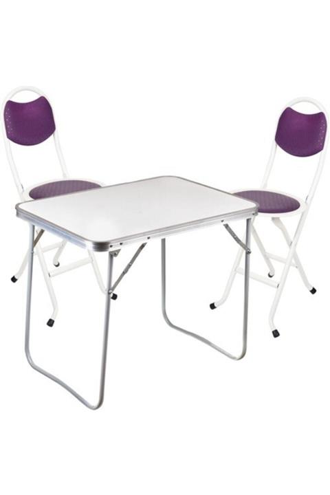 HASTUNÇ Katlanabilir Masa Sandalye Takımı