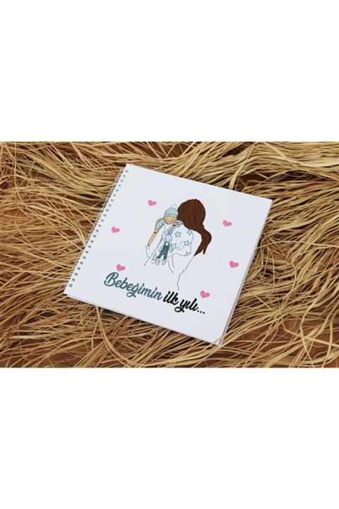 PANDELA STORE Bebeğimin İlk Yılı Anne Bebek Anı Defteri