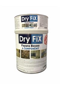 Dryfix Dry Fix Fayans Boyası Çift Kompenantlı Koyu Gri