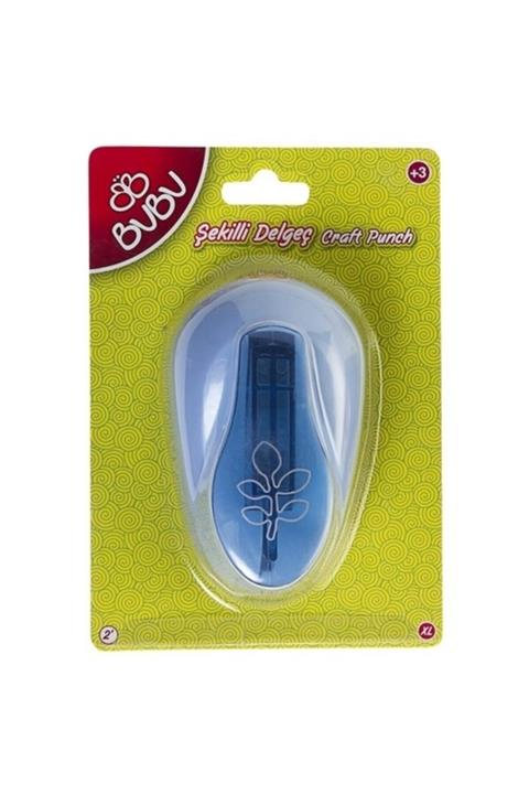 Bubu Bu-bu Şekilli Eva Ve Kağit Delgeç Yaprak 2' De0010