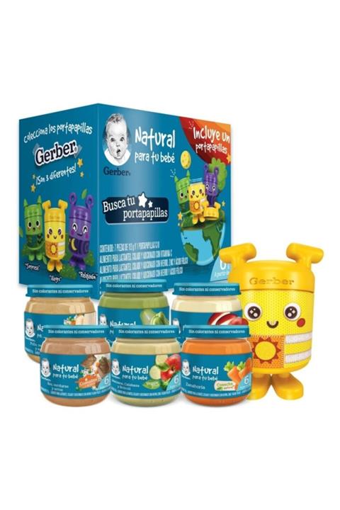 GERBER Bebek Kavanoz Mama Seti- 8 Parça