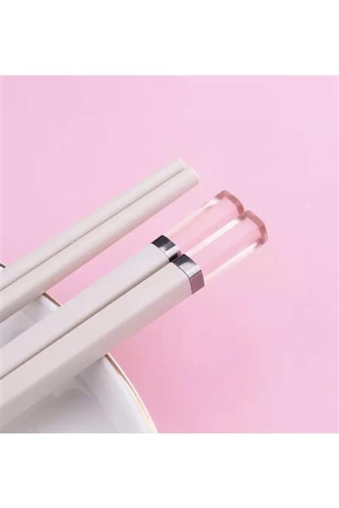 Kpop Dünyasi Pembe - Renkli Chopsticks