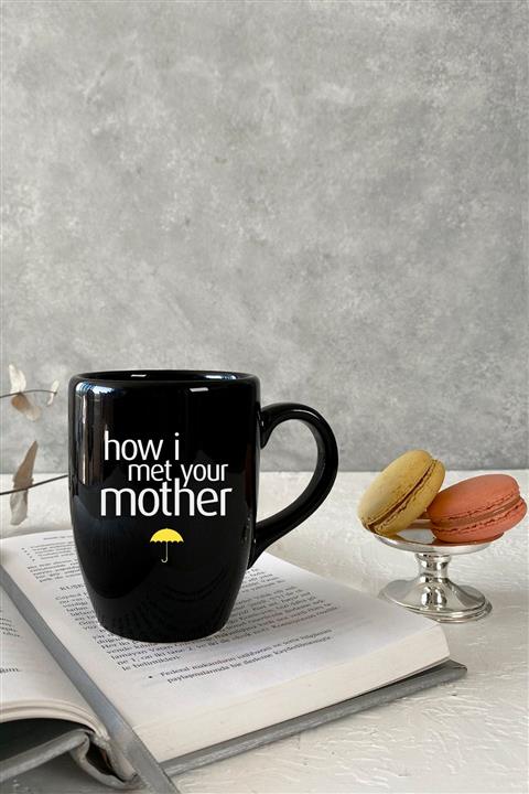 Vivas How I Met Your Mother Siyah Kupa Bardak Kahve Kupası Kupa Bardak Kahve Fincanı