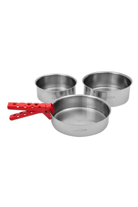 NURGAZ Ng 200-k Krom Tencere Ve Tava Seti