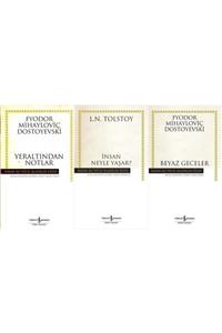 İş Bankası Kültür Yayınları En Çok Okunan Dostoyevski-tolstoy 3 Kitap Set Yeraltından Notlar-insan Ne Ile Yaşar -beyaz Geceler