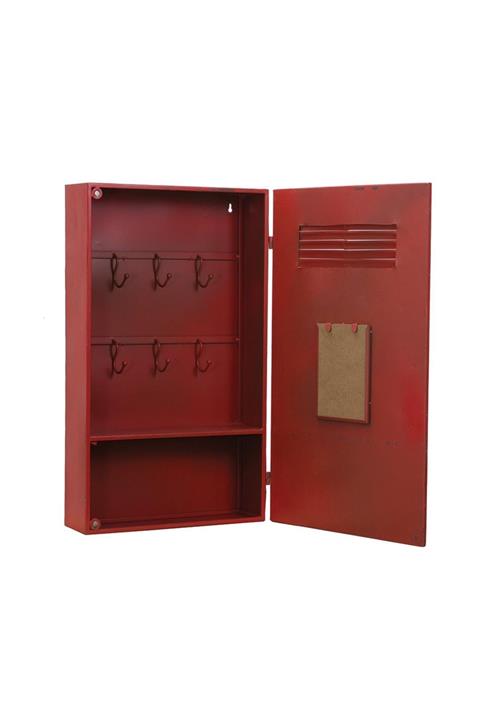 Tmall Home Design Eskitme Metal Anahtar Kutusu Kırmızı - 508936