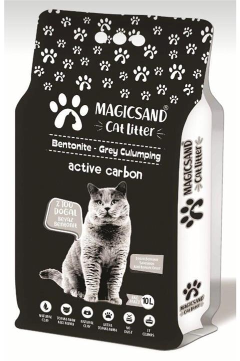 magicsand Magic Sand Active Carbon 10 Lt Kedi Kumu