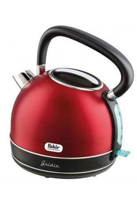 Fakir Goldie Kırmızı Su Isıtıcı Kettle