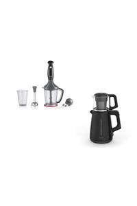 Arzum Ar1107-s Megablend El Blender Seti - Ar3061 Çaycı 2 li Siyah Set