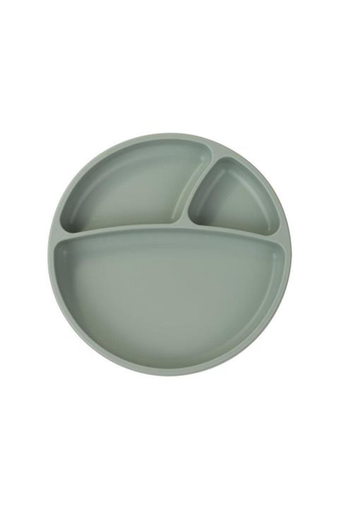 Oioi Porsiyon Vakum Tabanlı Silikon Tabak Green