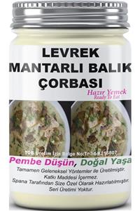 SPANA Levrek Mantarlı Balık Çorbası Devis'so Tekne Kaptanından Ev Yapımı Katkısız 330gr