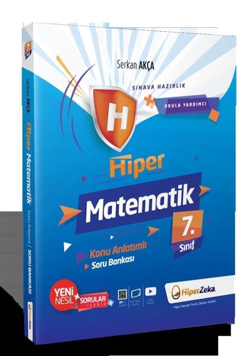 Hiper 7. Sınıf Matematik Konu Anlatımlı Soru Bankası Serkan Akça Zeka Yayınları