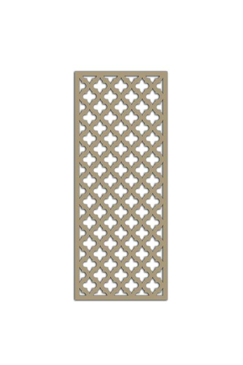 Liar Dekor Liar Ahşap Seperatör (Paravan) - KSP-32 - (10 mm) - (60 cm x 160 cm) - (Ham)