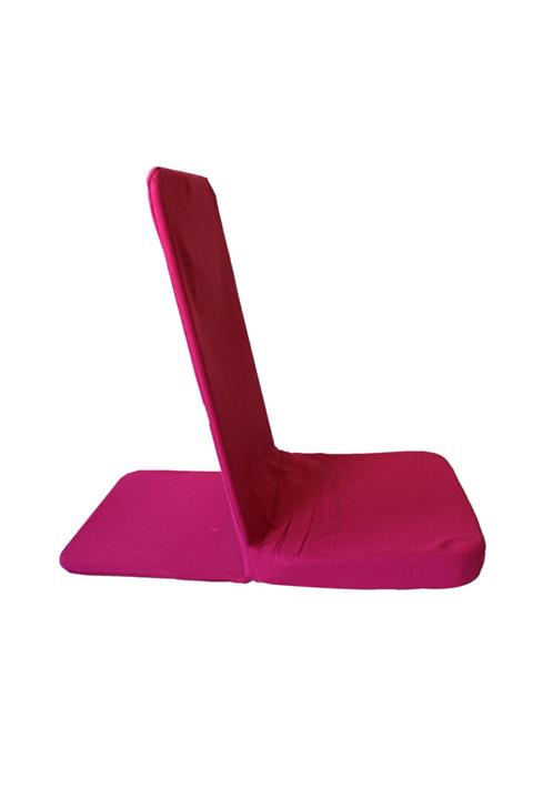 YogaTime Meditasyon Minderli ( Back Jack) - Metal Sırt Destekli Fuşya