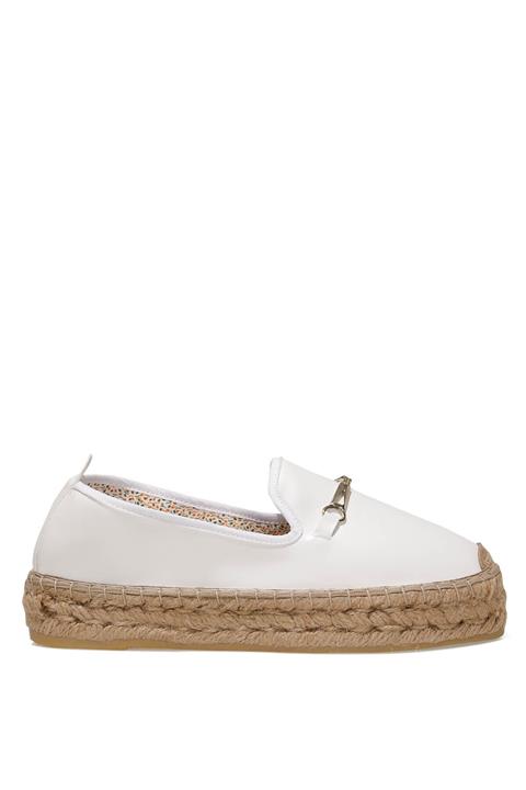 Nine West Masque 1fx Beyaz Kadın Espadril Ayakkabı