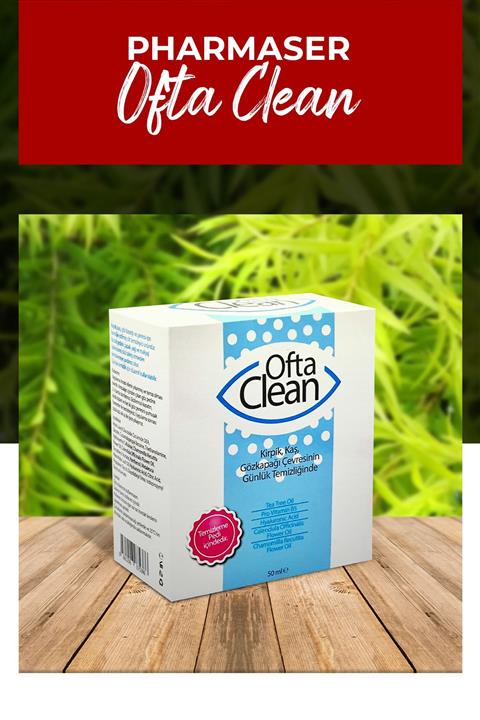 pharmaser Ofta Clean Kaş Kirpik Temizleme Solüsyonu (temizleme Pedi Hediyeli)