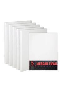 mercan tuval 30x40 Cm 5'li Paket Astarlı Kumaş 30405