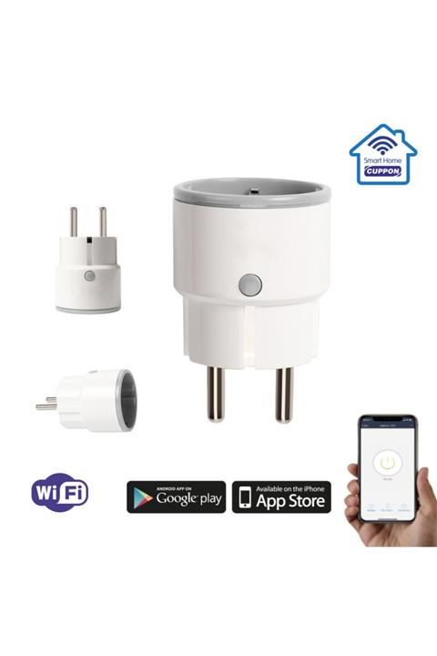 CUPPON Akıllı Ev Kablosuz Wifi Priz 16a