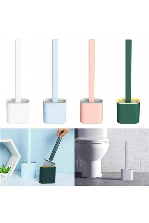 Webinay Home Silikonlu Modern Wc Tuvalet Banyo Yıkama Fırçası