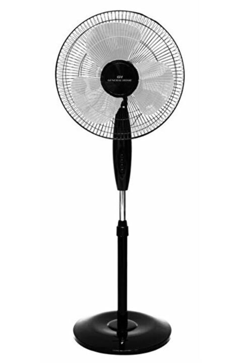 General Home Gf-74 Yuvarlak Ayaklı Vantilatör Sessiz Çalışma, Yüksek Kaliteli Motor