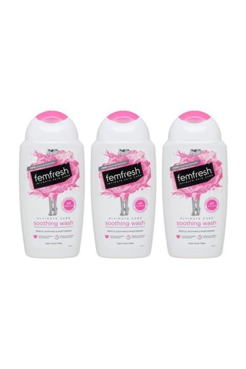 Femfresh Genital Bölge Rahatlatıcı Yıkama Jeli - Soothing  Intimate Wash 250 ml x 3